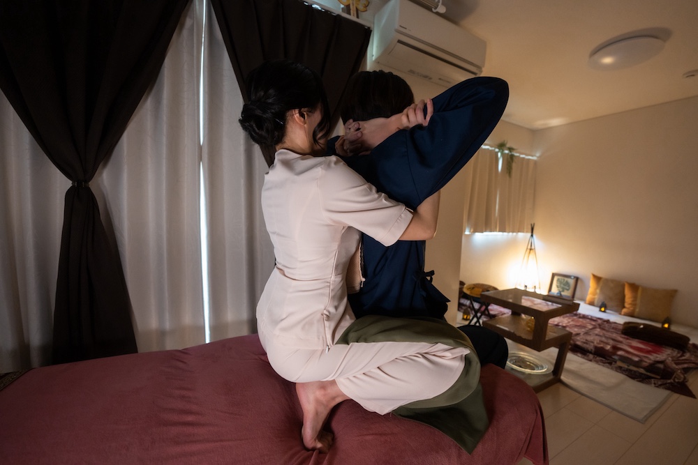 仕上げは“姿勢矯正”で、整った体をさらにキープしやすく のイメージ